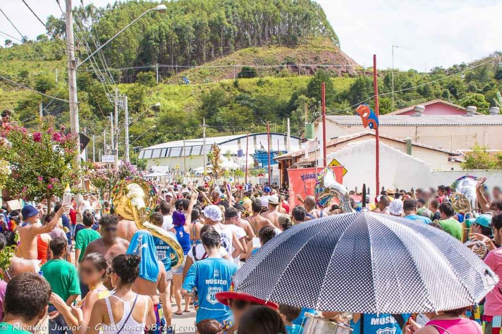 Imagem do carnaval de São Luiz do Paraitinga.